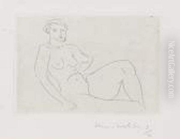 Nu-feline (d. 92) Oil Painting by Henri Matisse