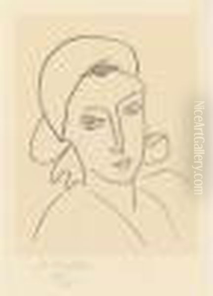 Catherinette. 1946. . Oil Painting by Henri Matisse