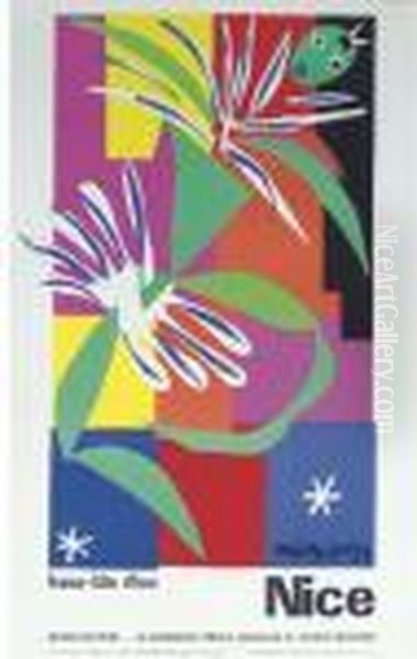France-cote D'azur Nice, Musee Matisse, La Danseuse Creole Oil Painting by Henri Matisse