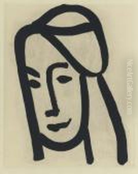 Bedouine Au Long Visage Oil Painting by Henri Matisse