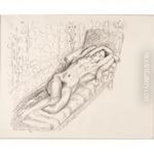 La Sieste (duthuit 427) Oil Painting by Henri Matisse