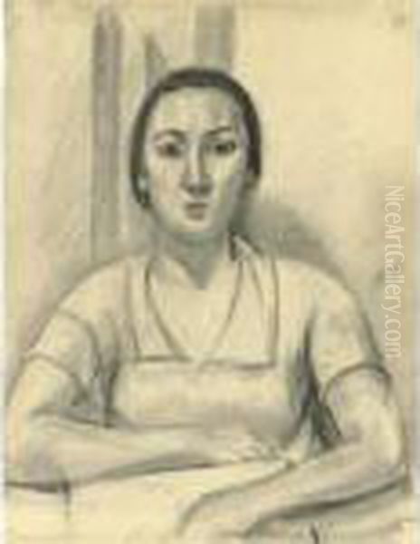 Buste De Femme Oil Painting by Henri Matisse