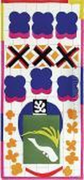 Kompozycja Z Ryba Oil Painting by Henri Matisse