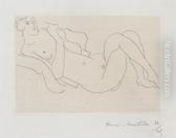Nu Oil Painting by Henri Matisse