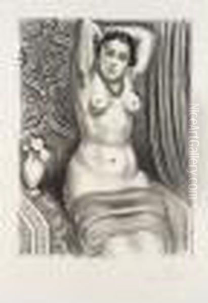 Torse A L'aiguiere (d. 494) Oil Painting by Henri Matisse