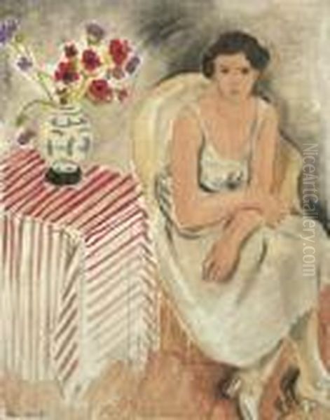 Femme Sur Un Fauteuil Oil Painting by Henri Matisse