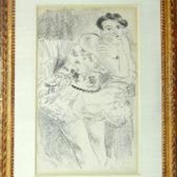 Danseuse Debout, Accoudee (duthuit 482) Oil Painting by Henri Matisse