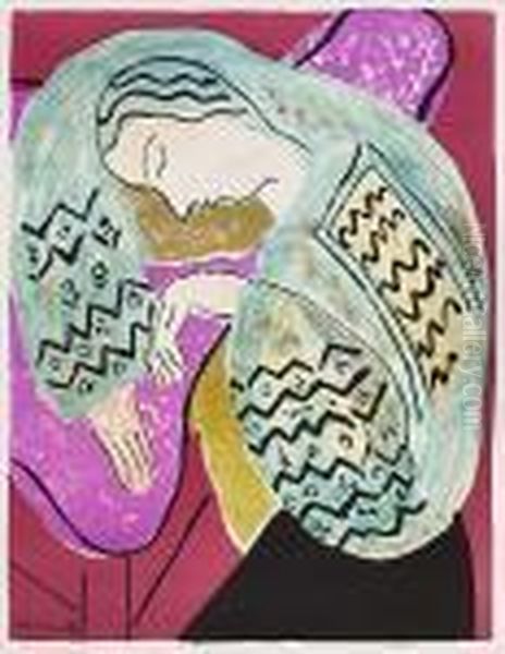 Femme<</b> Oil Painting by Henri Matisse