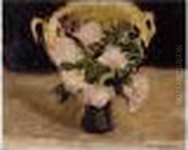 Fleurs Oil Painting by Henri Matisse