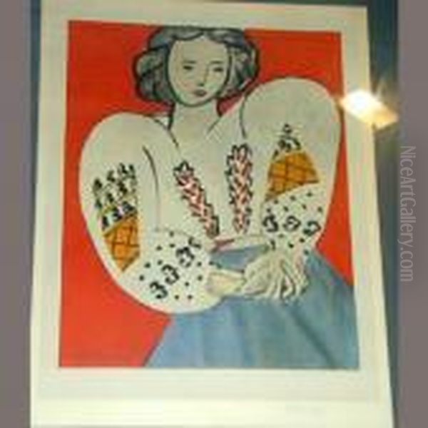 La Blouse Paysanne (maeght 1507) Oil Painting by Henri Matisse