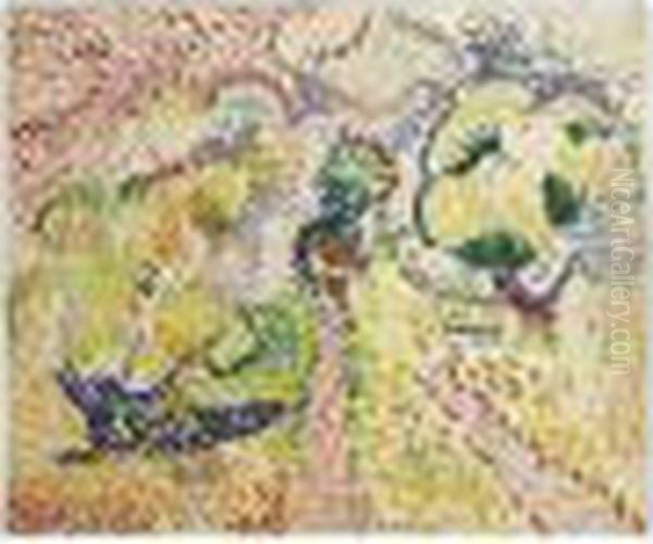 Oliviers A Collioure Oil Painting by Henri Matisse