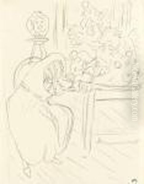 Dormeuse Et Nature Morte Oil Painting by Henri Matisse