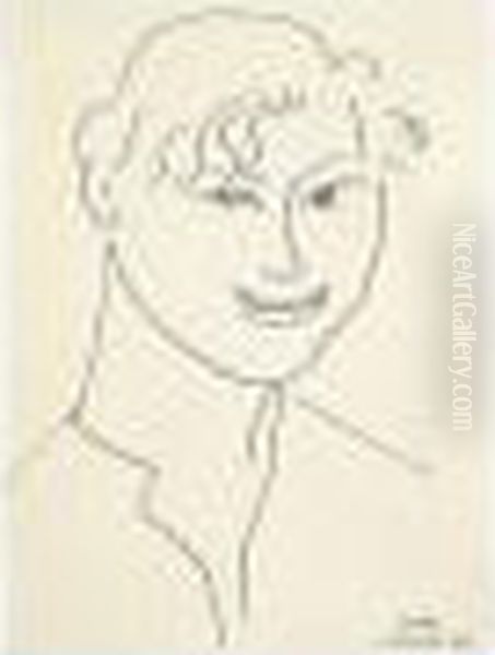 Jacky Oil Painting by Henri Matisse