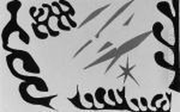 Jazz: Cauchemar De L'elephant Blanc (see D. Bk. 22) Oil Painting by Henri Matisse