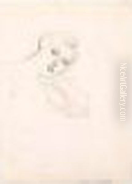 Buste De Femme - Tete Penchee A Droite Oil Painting by Henri Matisse