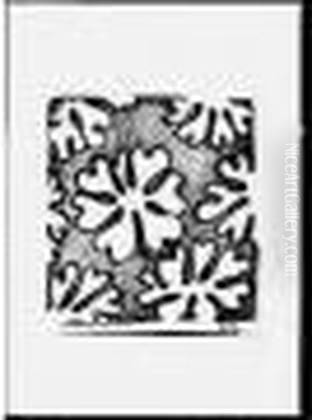 Fleurs Oil Painting by Henri Matisse