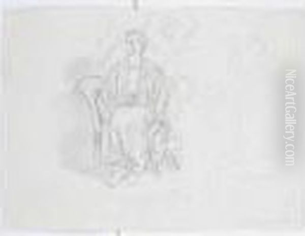 Odalisque Assise Et Profil Oil Painting by Henri Matisse