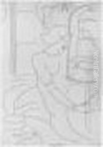 La Cage De Perruches Et Les Poissons Rouges. Oil Painting by Henri Matisse