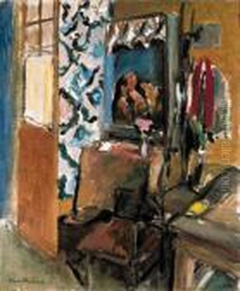 Intrieur, Quai Saint Michel Oil Painting by Henri Matisse Intrieur, Quai Saint Michel Oil Painting by Henri Matisse