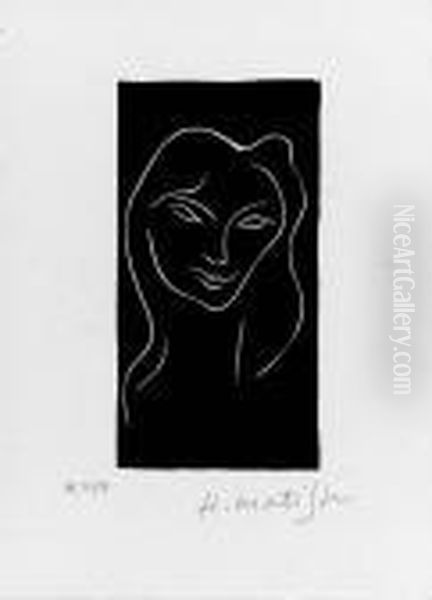 Ren Char, Le Pome Pulvris, Fontaine, Paris Oil Painting by Henri Matisse