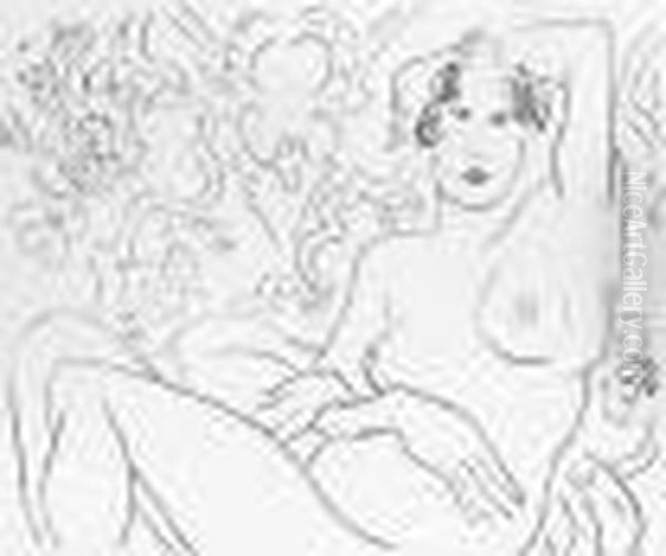 Sans Titre Oil Painting by Henri Matisse