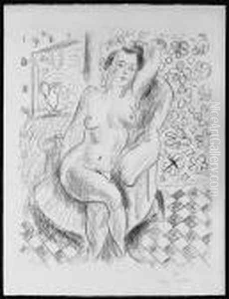 Matisse
Nu Au Fauteuil Sur Fond Moucharabien (d.470) Oil Painting by Henri Matisse
