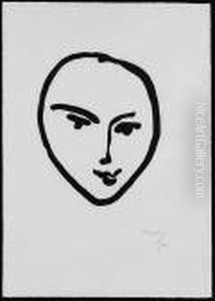 Matisse
Nadia, Masque Souriant (d. 797) Oil Painting by Henri Matisse