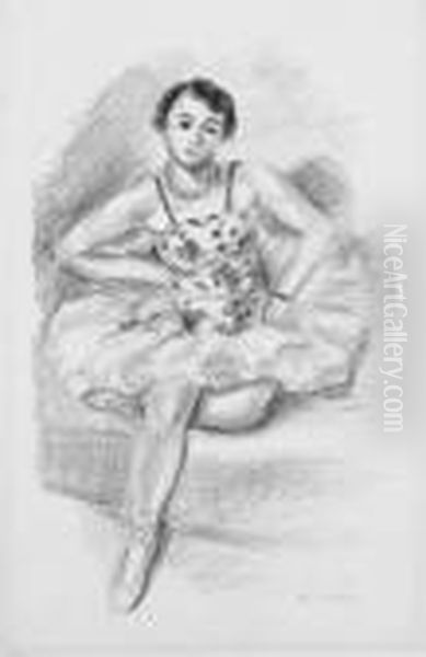 Danseuse Assise En Haut, From Dix Danseuses (d. 480) Oil Painting by Henri Matisse