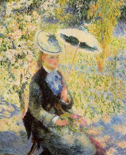The Umbrella by Pierre Auguste Renoir
