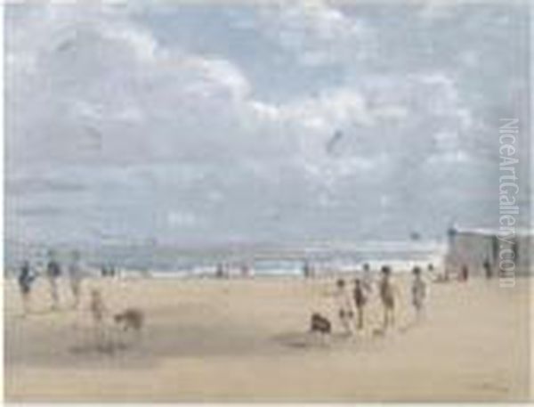 Silver Grey Morn, 10.15am Oil Painting by Campbell A. Mellon