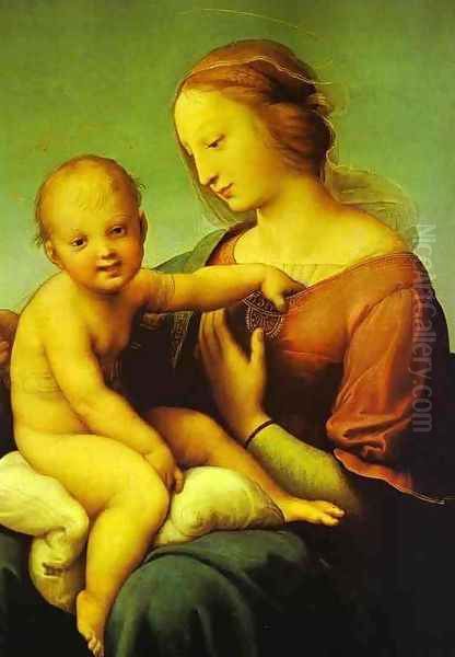 The Niccolini-Cowper Madonna Oil Painting by Raphael