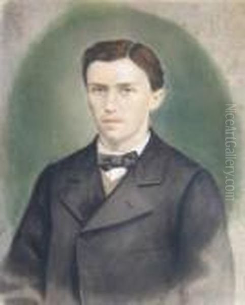 Autoportrait Oil Painting by Jean-Francois Millet