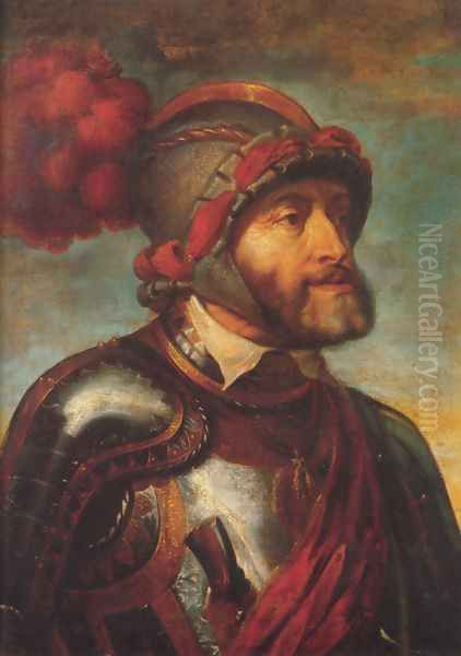 The Emperor Charles V Oil Painting by (studio of) Rubens, Peter Paul