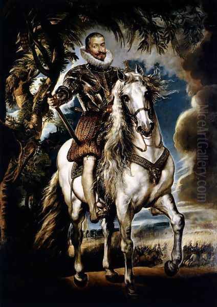 Duke of Lerma c. 1603 Oil Painting by (studio of) Rubens, Peter Paul