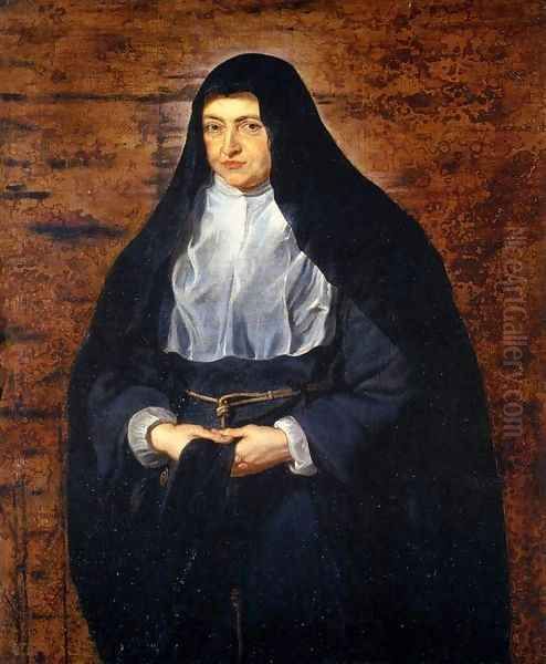 Portrait of Infanta Clara Eugenia, Governess of the Netherlands Oil Painting by (studio of) Rubens, Peter Paul