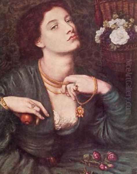 Monna Pomona Oil Painting by Dante Gabriel Rossetti