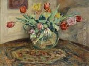 Tulips In A Vase