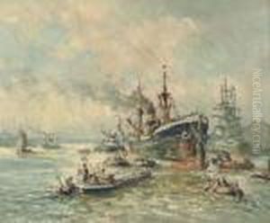 A Busy Harbour