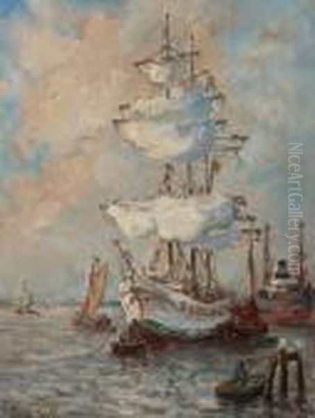 Driemaster Oil Painting by Evert Moll