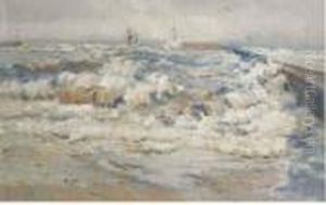 Stormy Weather At Sea