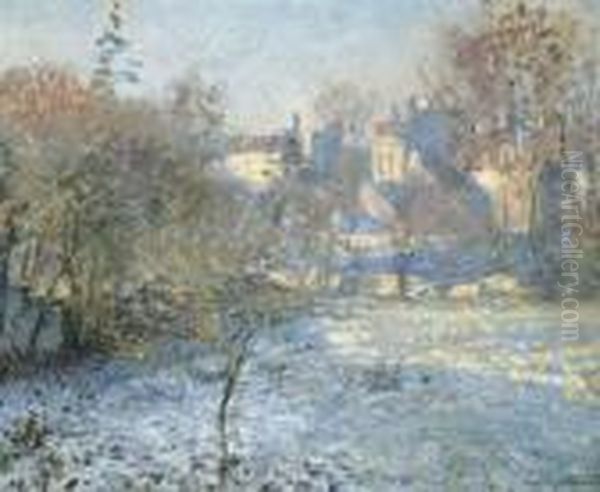 Le Givre Oil Painting by Claude Oscar Monet