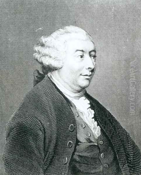 Portrait of John Harrison 1693-1776, engraved by William Henry Worthington c.1790-1839 Oil Painting by Sir Joshua Reynolds