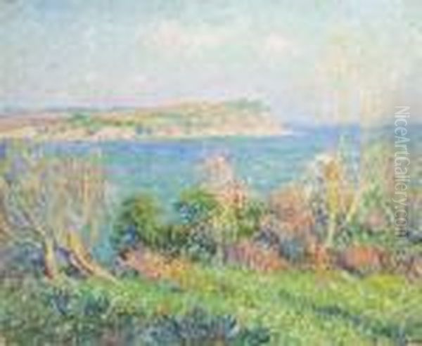 Paysage Oil Painting by Henri Moret