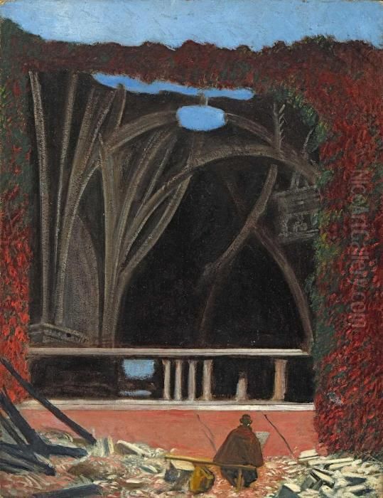 Ohne Titel Oil Painting by Richard Muller