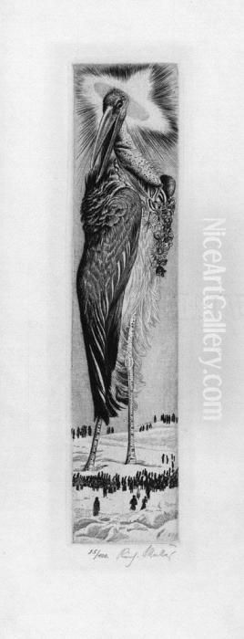 Das Grosse Tier Oil Painting by Richard Muller