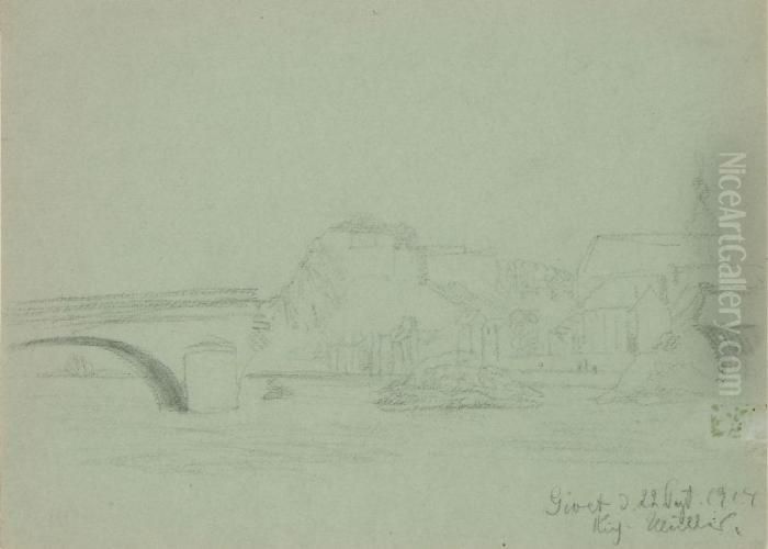 Givet Oil Painting by Richard Muller