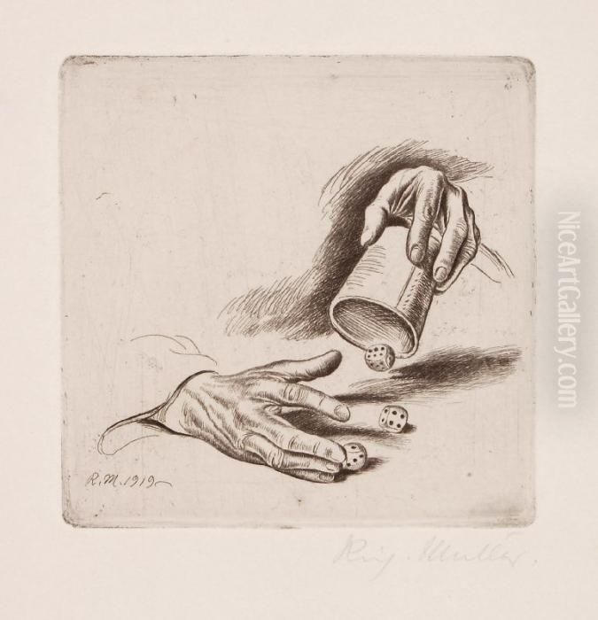 Zufall Oil Painting by Richard Muller