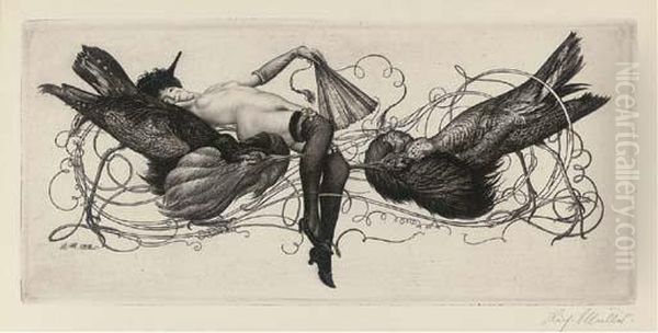 Fantasy Oil Painting by Richard Muller