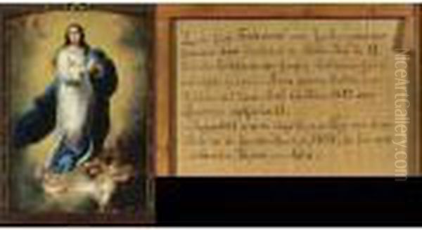 The Immaculate Conception Oil Painting by Bartolome Esteban Murillo