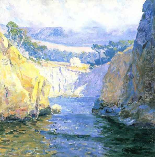 Vista from Point Lobos Oil Painting by Guy Rose
